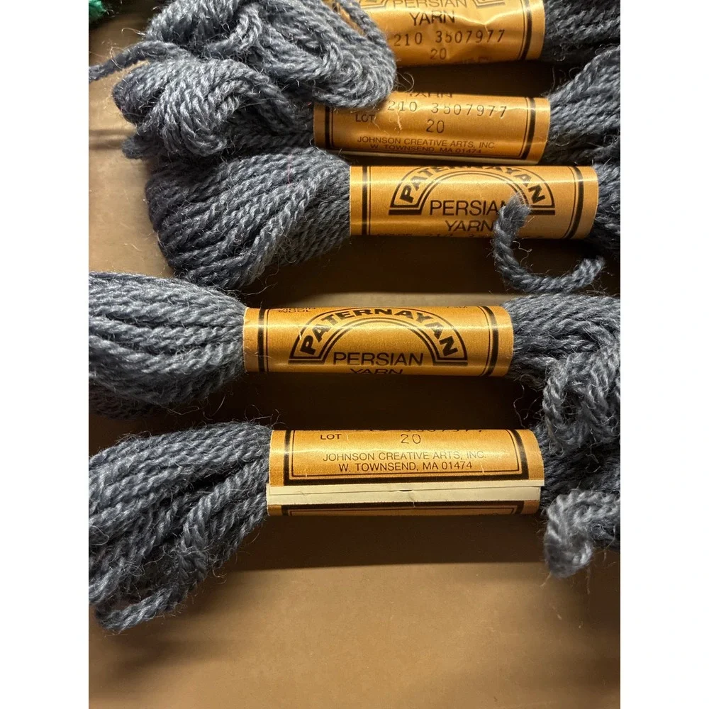 Paternayan Tapestry Yarn lot 64 skeins wool embroidery needlepoint